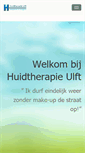 Mobile Screenshot of huidtherapie-ulft.nl